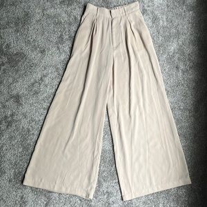 High waist wide leg palazzo pants